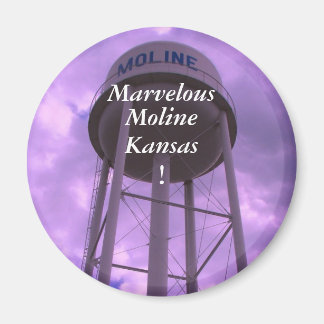 Magneet: Prachtig, Moline, Kansas! Magneet