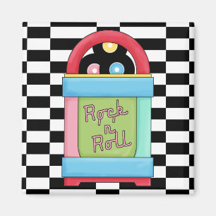 Magneet Retro Frisdrank Winkel Rock N Roll Feest T