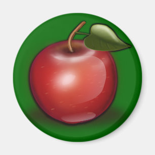 Magneet - Rood Apple