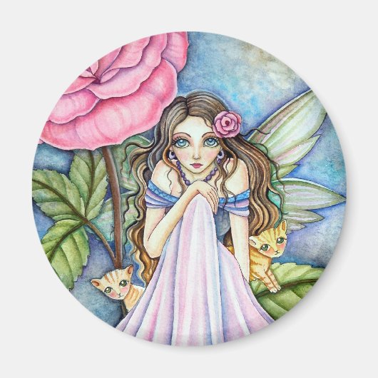 Magneet - Rosy Dawn Fairy (Voorkant)