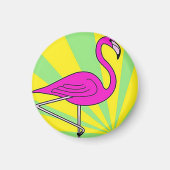 Magneet Roze Flamingo (Voorkant)