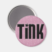 Magneet - roze harten (Voorkant / Achterkant)