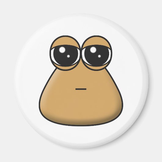 Magneet - Sad Baby Pou (Voorkant)