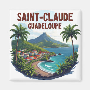 Magneet Saint-Claude Guadeloupe Soufrière Magnee