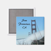 Magneet - San Francisco, Golden Gate Bridge (Voorkant / Achterkant)