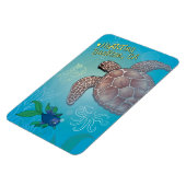 Magneet - Schildpadden zwemmen - Buellton.Art (Linkerzijde)