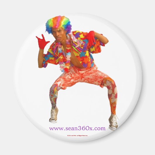 Magneet sean360x Clown (Voorkant)