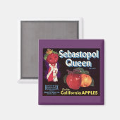 MAGNEET ~ SEBASTOPOL QUEEN APPLES  LABEL (Voorkant / Achterkant)