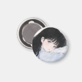 Magneet shoujo manga (Voorkant / Achterkant)