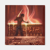 magneet_Slag om het labyrint Magneet (Voorkant)