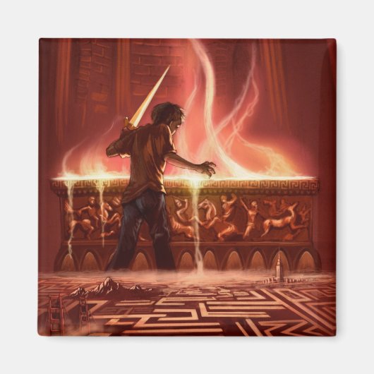 magneet_Slag om het labyrint Magneet (Voorkant)