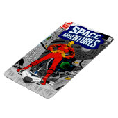 Magneet 'SPACE Adventures' uit de jaren 60 (Linkerzijde)