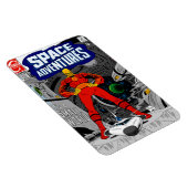 Magneet 'SPACE Adventures' uit de jaren 60 (Rechterzijde)