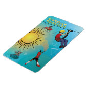 Magneet - Sportieve lucht (Linkerzijde)