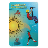 Magneet - Sportieve lucht (Verticaal)