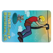 Magneet - Sportieve lucht (Horizontaal)