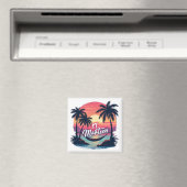 Magneet St. Maarten – Zonsondergang en hangmat tr (Insitu (Vaatwasser))