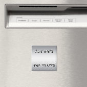 Magneet - status van melk in koelkast (Insitu (Vaatwasser))