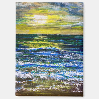 Magneet - Stemmingen van zonsondergang aan zee