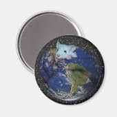 Magneet: Sterrenwereld Rat Magneet (Voorkant / Achterkant)