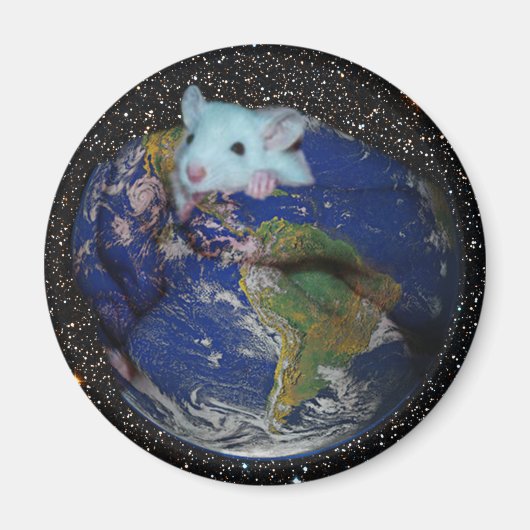 Magneet: Sterrenwereld Rat Magneet (Voorkant)