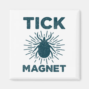 Magneet T-shirt voor Teken Grappig Kamperen en Wan