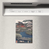 Magneet - Tempel aan de rivier - Japan (Insitu (Vaatwasser))