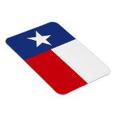 Magneet Texas Lone Star State Vlag Rood Wit Blauw (Rechterzijde)