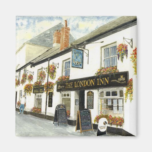 Magneet 'The London Inn (Padstow)' (Voorkant)