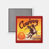 MAGNEET TUSTIN CA COWBOY ROPING SINAASAPPEL ADV (Voorkant / Achterkant)