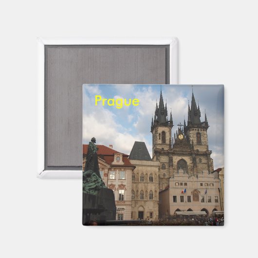 magneet uit praag (Voorkant / Achterkant)