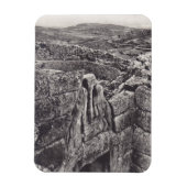 Magneet Uniek Antiek Uitzicht LeeuwenGate Mycenae (Verticaal)