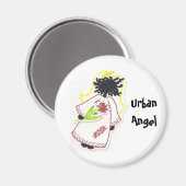 Magneet - Urban Angel (Voorkant / Achterkant)