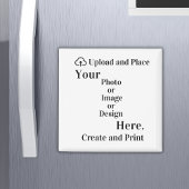 Magneet uw ontwerp of foto-upload