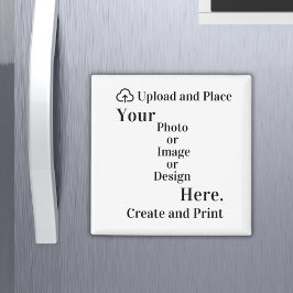 Magneet uw ontwerp of foto-upload