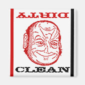 Magneet Vaatwasser Butler Clean Vuil optisch plezi (Voorkant)