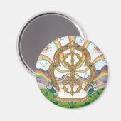 MAGNEET Vajra (Tib. Dorje) (Voorkant / Achterkant)