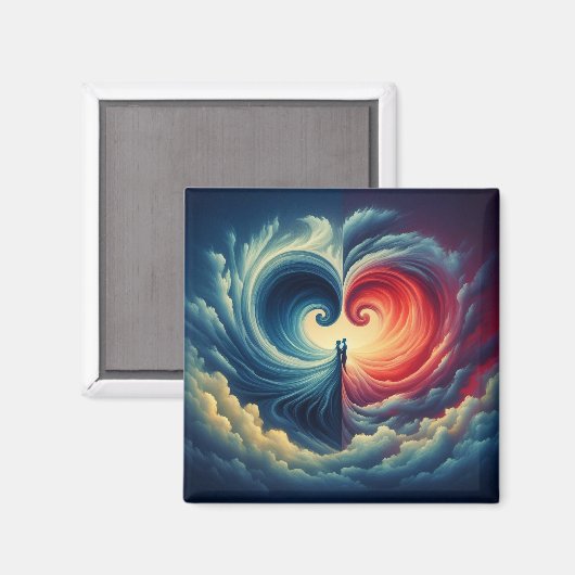 Magneet van affiniteit (Voorkant / Achterkant)