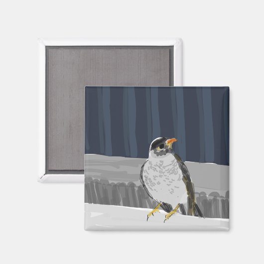 Magneet van Bird op A Rail (Voorkant / Achterkant)