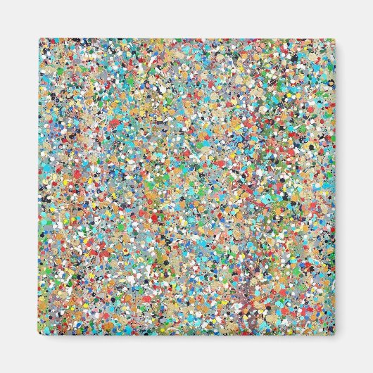 magneet van de Confetti (Voorkant)