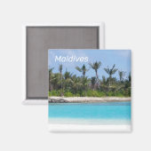 Magneet van de Malediven (Voorkant / Achterkant)