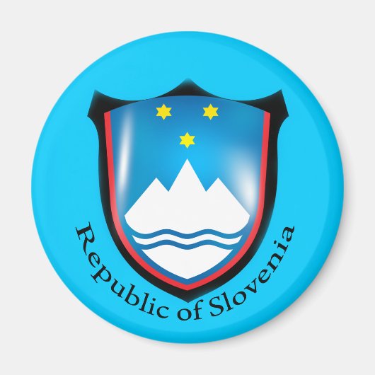 Magneet van de Republiek Slovenië (Voorkant)