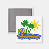 Magneet van de staat van geest van Fiji (Voorkant / Achterkant)