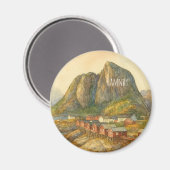 Magneet van Hamnøy, Lofoten, Noorwegen (Voorkant / Achterkant)