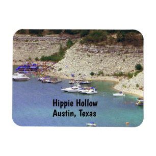 Magneet van Hippie Hollow, Austin Texas