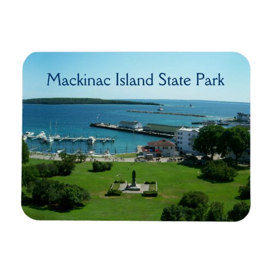 Magneet van Mackinac Island (Horizontaal)