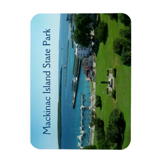 Magneet van Mackinac Island (Verticaal)