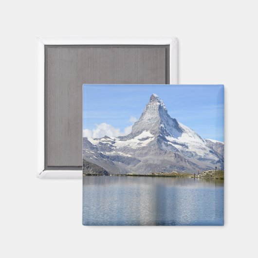 magneet van Matterhorn berg (Voorkant / Achterkant)