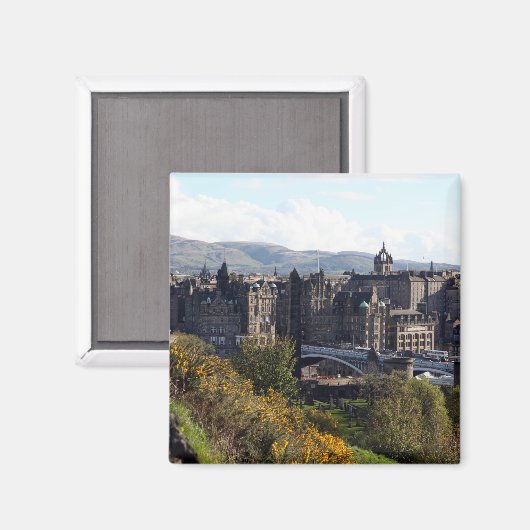 Magneet van North Bridge, Edinburgh (Voorkant / Achterkant)