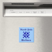 Magneet van North Pole Airlines (Insitu (Vaatwasser))